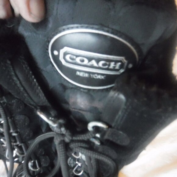 Coach New York Black Boots Womens Size 10 B Libby Boots - Picture 8 of 16